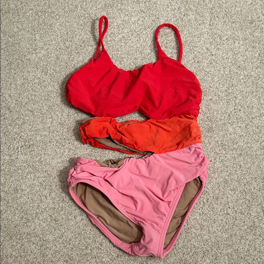 PQ girls cutout swimsuit